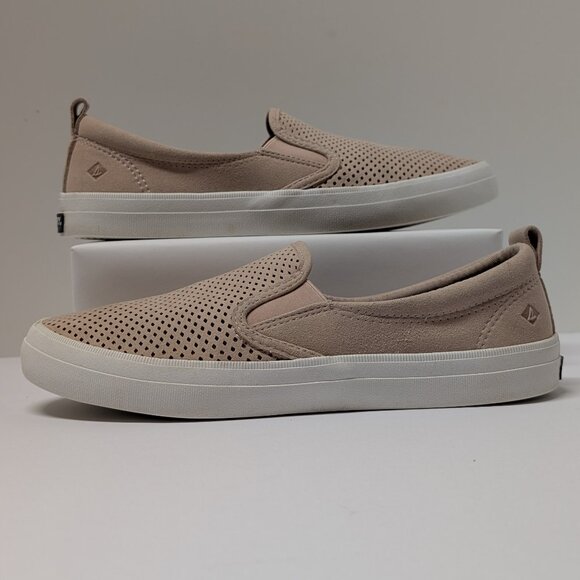 Sperry Top-Sider Crest Twin Gore Perforated Slip-On Sneaker in Rose Dust - Picture 6 of 14